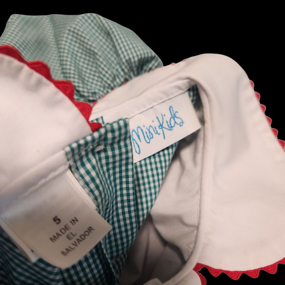 Mini Kids Formal Smocked Dress Size 5 - Picture 5 of 5